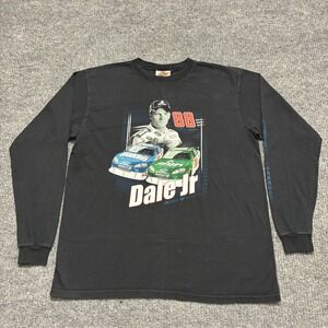 Winners Circle Dale Jr NASCAR Mens Long Sleeve Shirt Size L‎ Y2K Racing